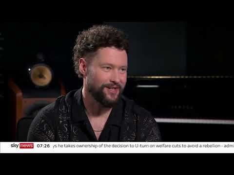 Calum Scott Sits Down With Sky News To Talk Brit Billions Awards, Struggles & More