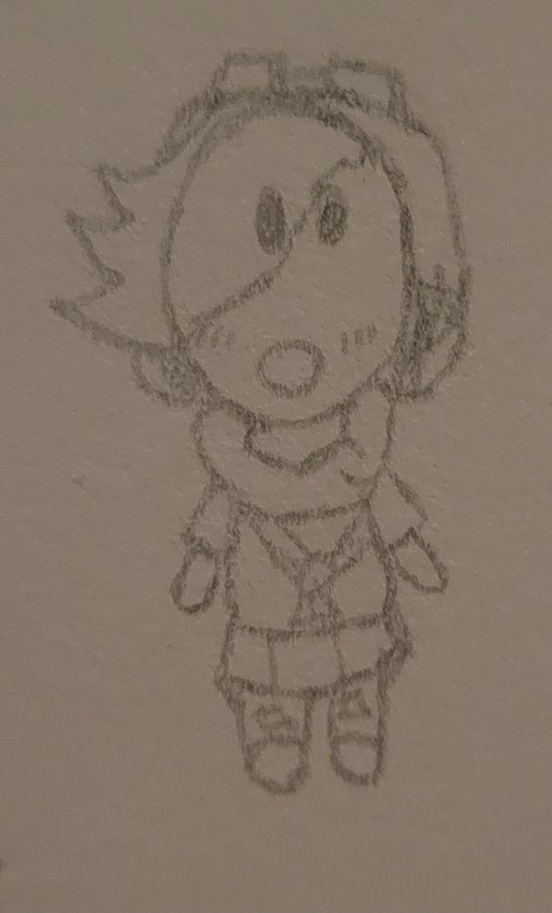 Tiny sock
(He saw food)