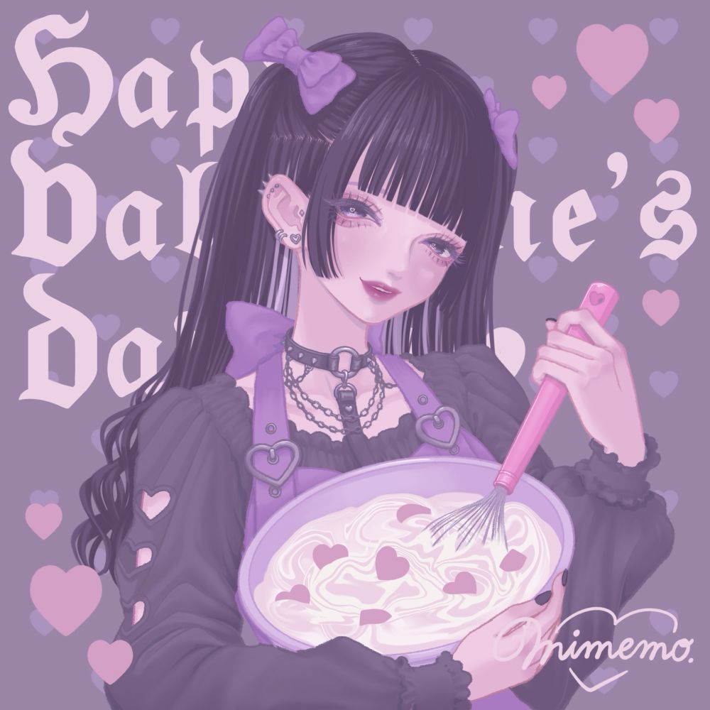 バレンタインイラスト🫶🏻