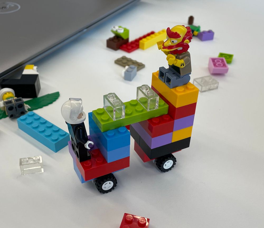 A participants Lego metaphor 