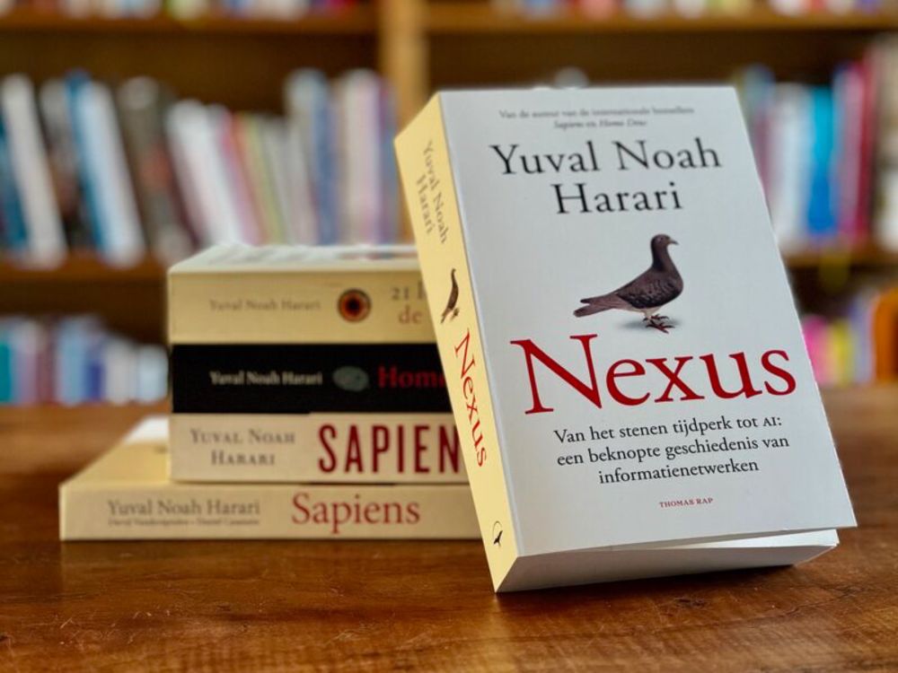 Marco Derksen on LinkedIn: #yuvalharari #nexus