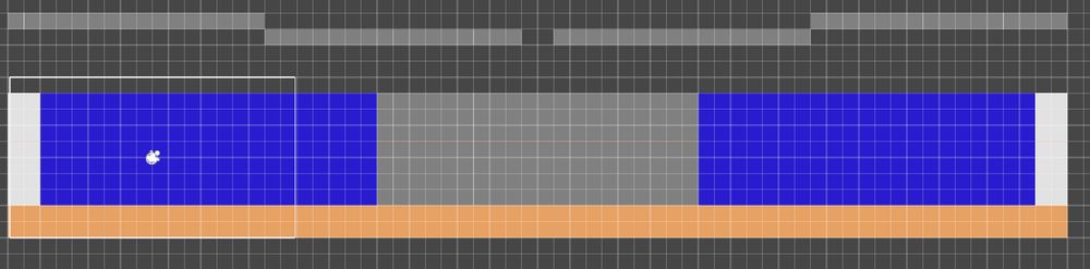 Esta es la entrada de la mansión. Representa el patio. La parte central, de gris oscuro, sería la propia mansión, a ambos lados se ve el cielo y dos paredes representadas de gris claro.
Falta añadir al lado izquierdo un cobertizo que se vería.