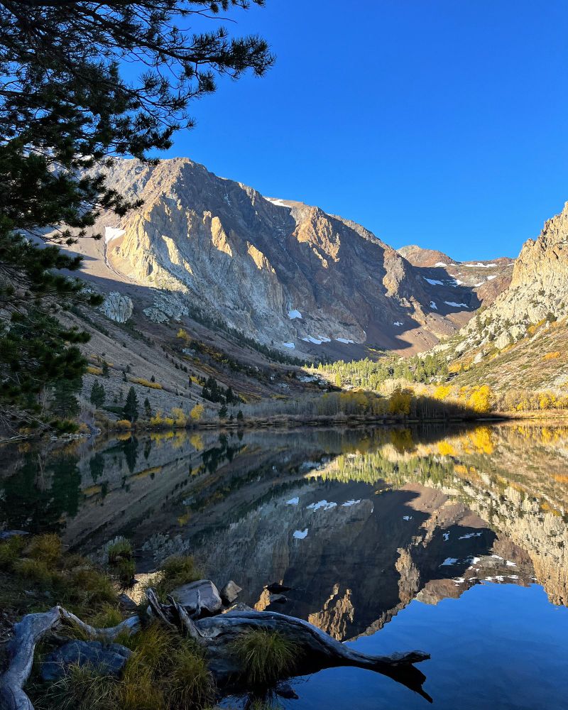 Photo of Parker Lake in the eastern Sierra