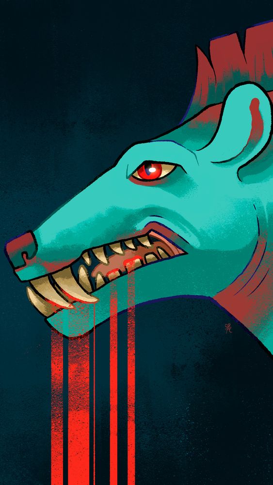 Andrewsarchus est le plus grand mammifère carnivore terrestre ayant jamais existé. Il a vécu durant l'Éocène.