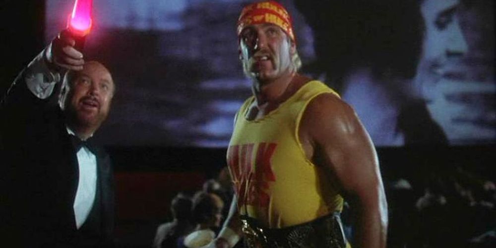 Paul Bartel asking Hulk Hogan to rid his theater of Gremlins