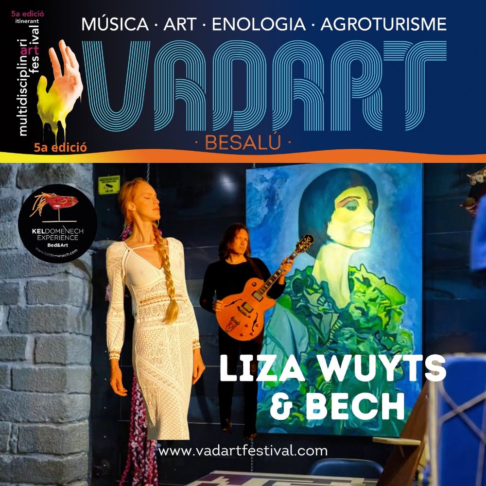 FESTIVAL VADART•|. Celebrarà la seva 5a edició, en el seu format itinerant per cinc comarques gironines. Del maig al setembre, ens endinsarem a galeries d'art, cellers, ermites, i altres espais singulars que us anirem explicant...  Més info: www.vadartfestival.com