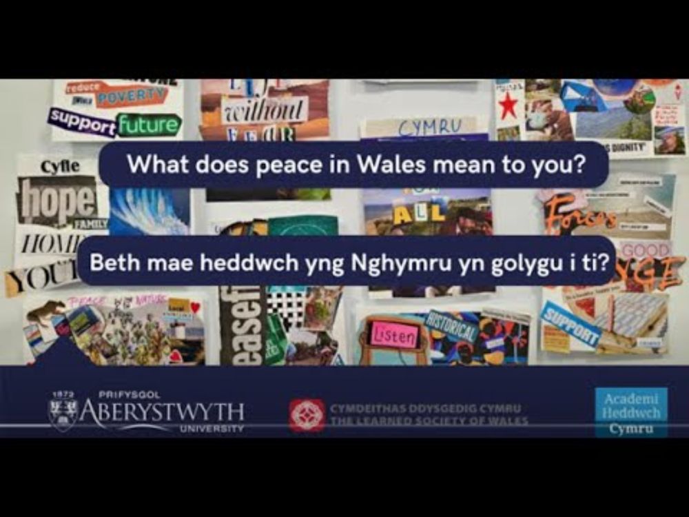 Llwybrau at Heddwch Cymreig / A Welsh Pathway to Peace