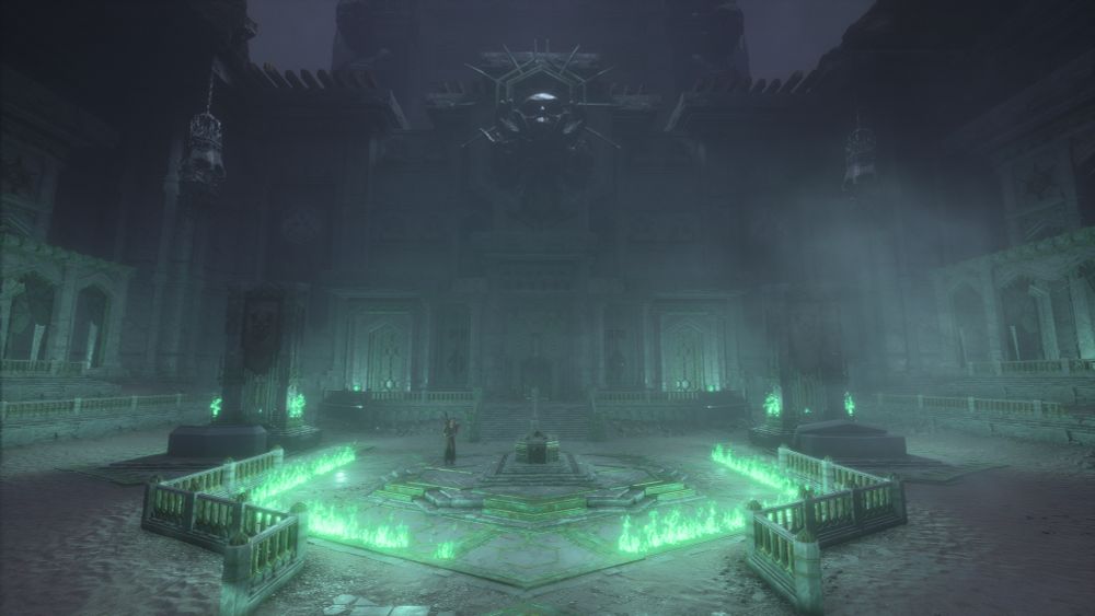 Ritual chamber in the Grand Necropolis.
