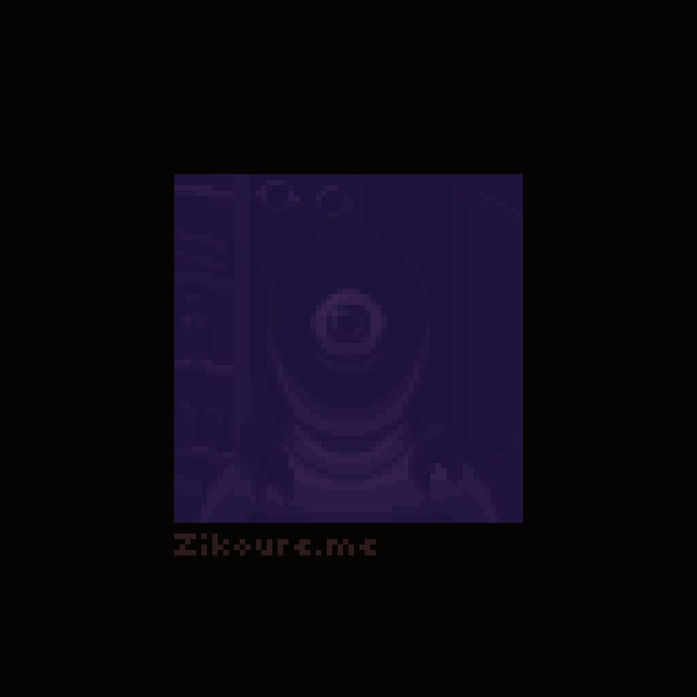 A pixel art drawing of a reflection in a bathroom mirror. The reflected person has a single giant eyeball instead of a face. It is staring intently at itself. Behind it is a bigger figure lurking in the shadows, grabbing the person's shoulders while looking into its eye through the reflection.