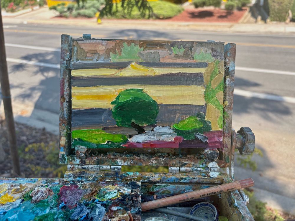 Termite tent painting 