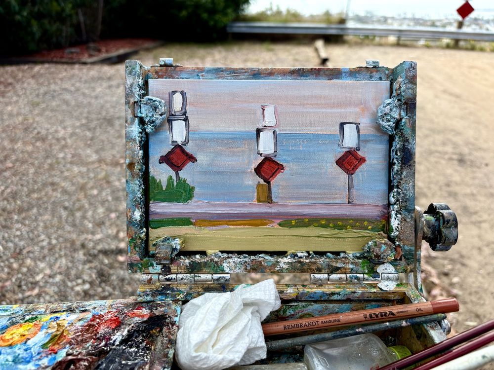 Painting of irony 