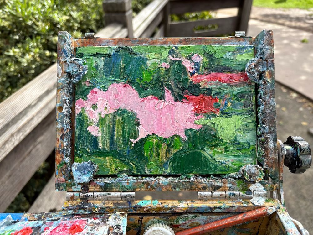 Painting of cherry blossom