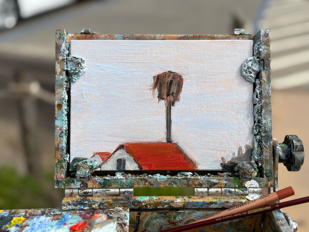 Cabrillo seashore painting 
