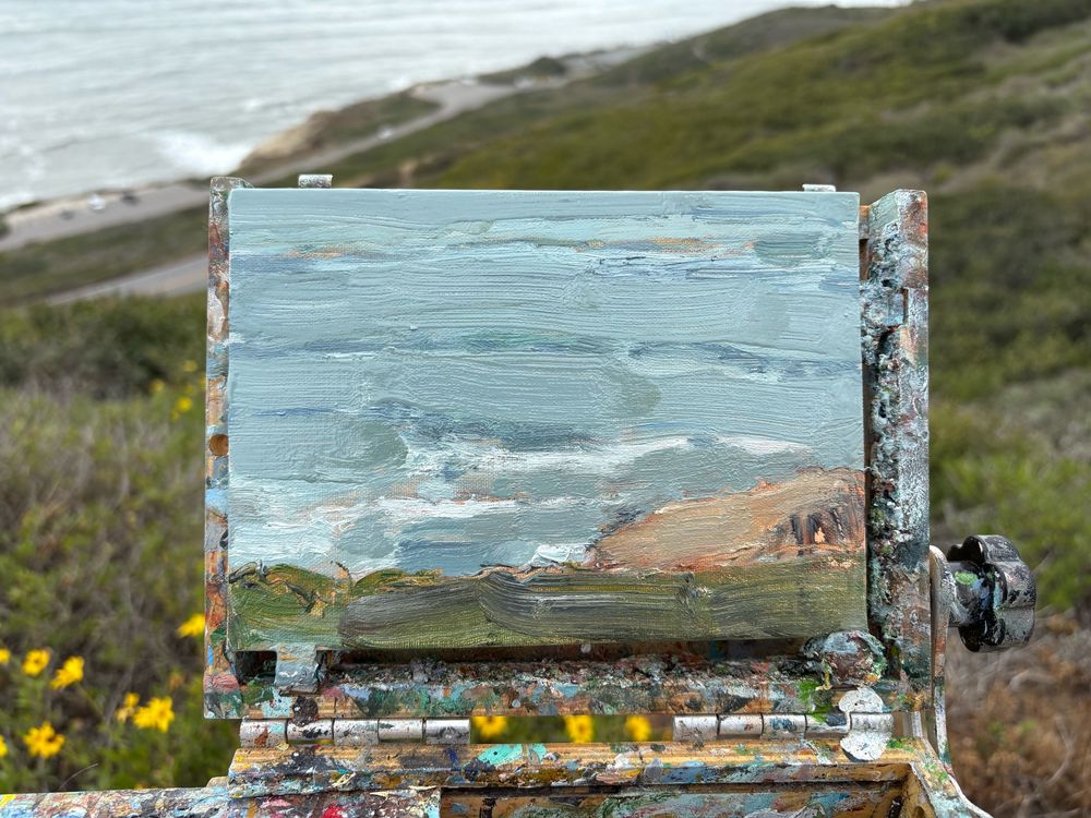 Seascape painting 
