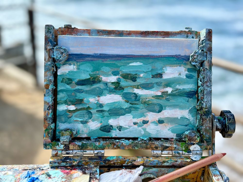 Seascape painting 
