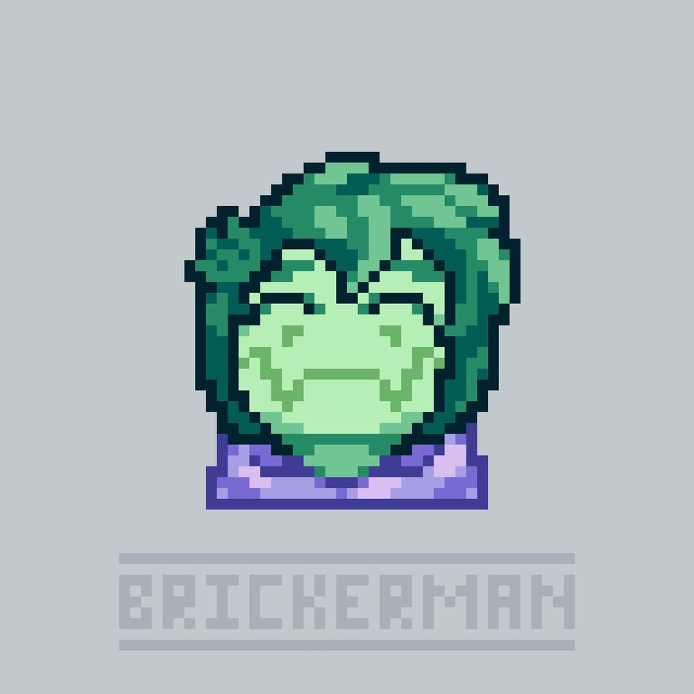 Simple pixelated version of 'I Wani Hug That Gator' icon 