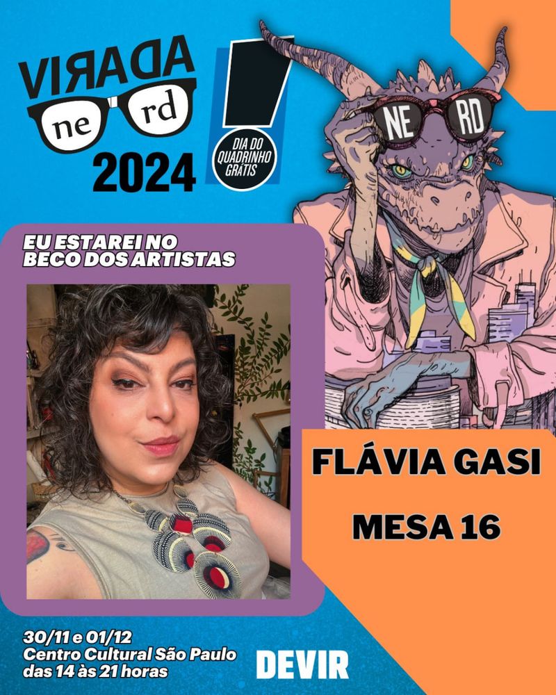 imagem de divulgação da virada nerd