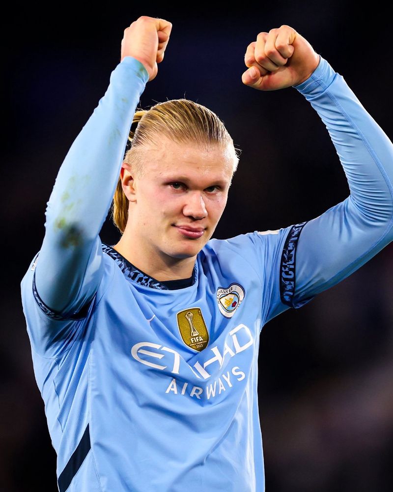 Erling Haaland has signed a new NINE-AND-A-HALF year deal with Man City, securing him till 2034