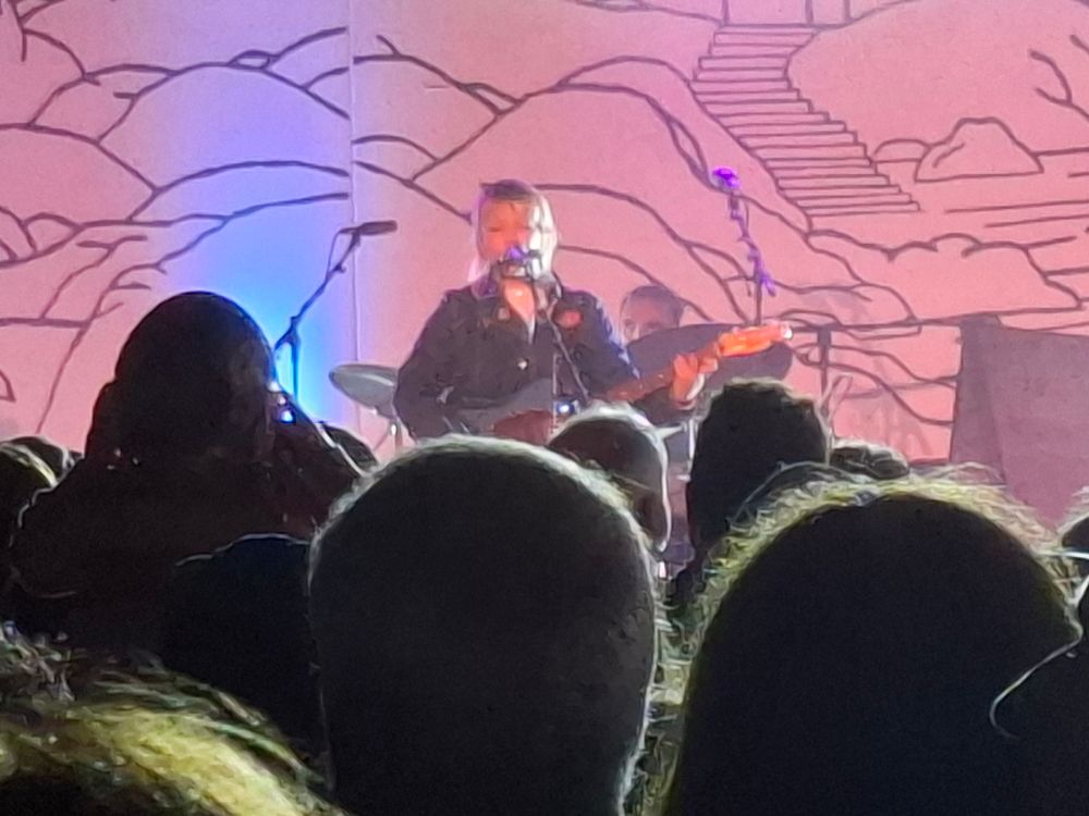 Lily Seabird on the Folly Stage at End Of The Road