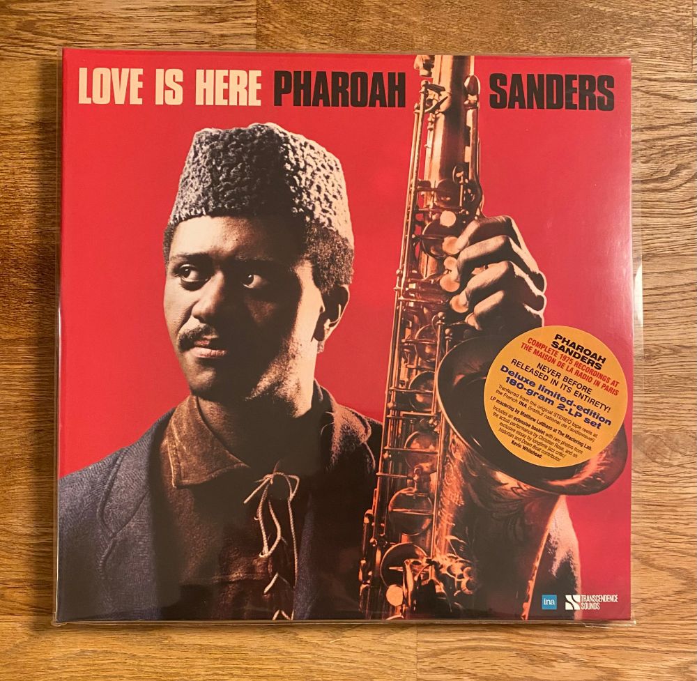 Album cover: Pharoah Sanders – Love Is Here