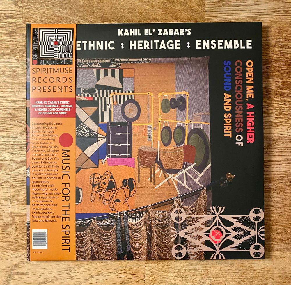 Album cover: Ethnic Heritage Ensemble – Open Me, A Higher Consciousness Of Sound And Spirit