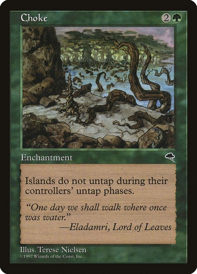Choke from Tempest set mtg