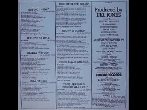 Del Jones - Times Are Hard Friends Are Few