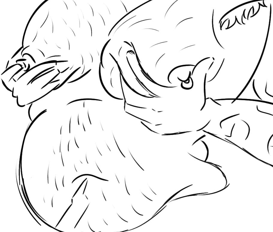 Killer grabbing Kid's boobies