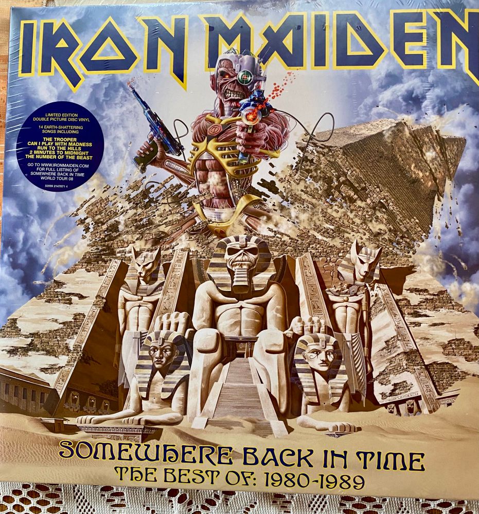 Iron Maiden Vinyl
Somewhere Back in Time 
The Best of 1980 - 1989 
