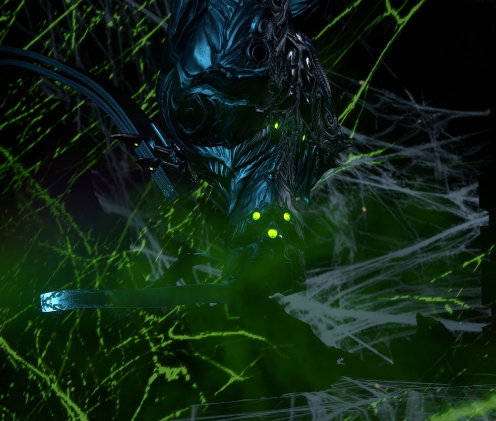 Ash hanging upside down.