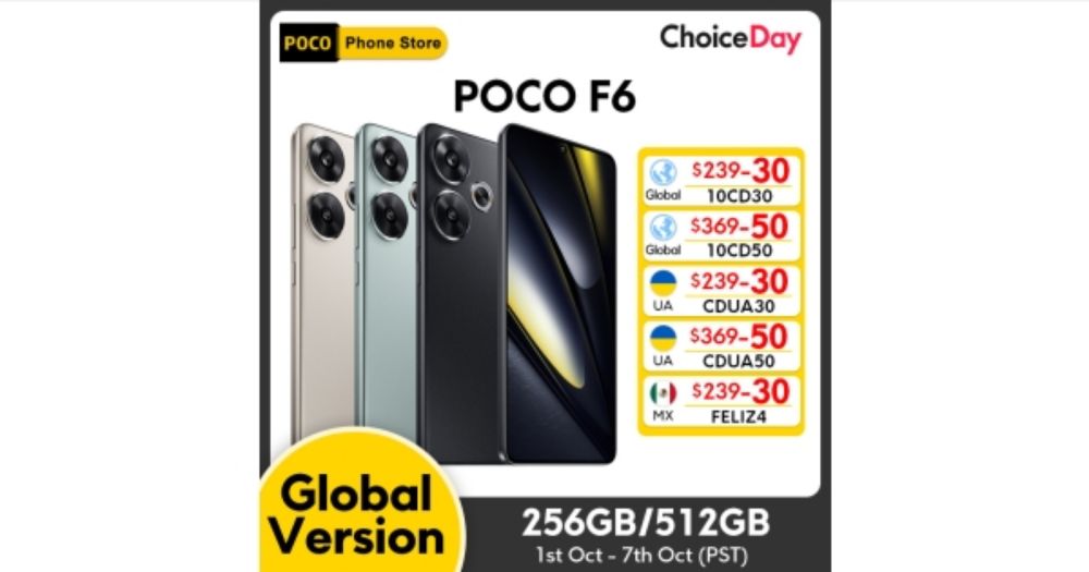 Just found this amazing item on AliExpress. Check it out!USD 328.32 29% POCO F6 Smartphone Global Version Snapdragon®8s Gen 3 90W Turbo Charging 6.67" 1.5K 120Hz CrystalRes AMOLED DotDisplay NFC 5G