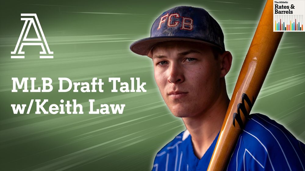 Episode thumbnail for the July 16th episode of Rates & Barrels featuring No. 1 pick Eli Willits. 

Eli Willits Photo: BRYAN TERRY/THE OKLAHOMAN / USA TODAY NETWORK via Imagn Images