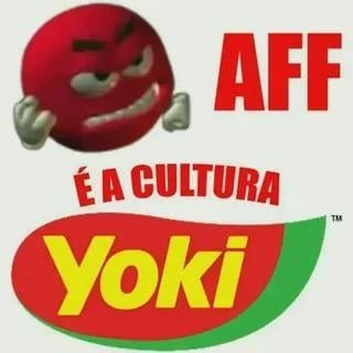 emoji bravo dizendo "aff é cultura Yoki"
