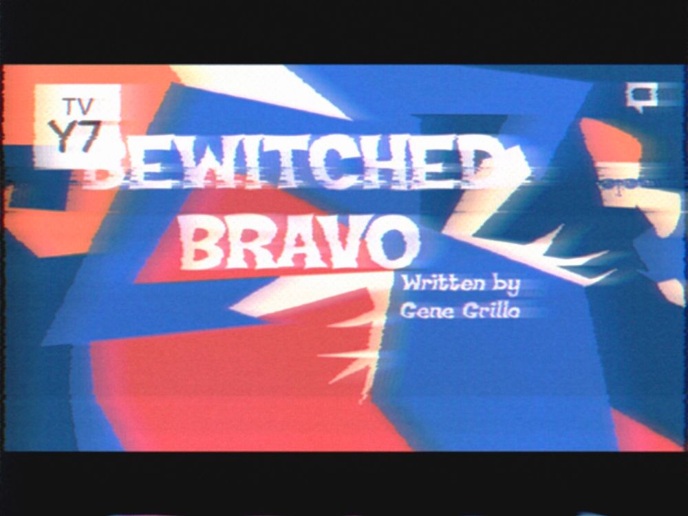 “Bewitched Bravo” title card, mimicking Gary Hartle’s lineless artwork from Tingblad’s run.