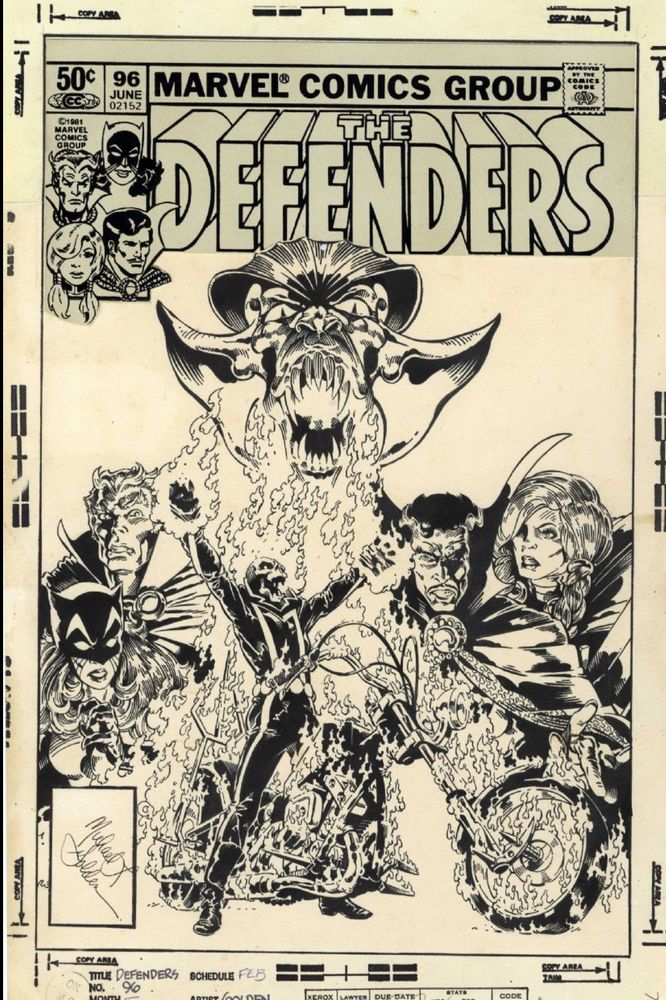 Cover inks with trade dress