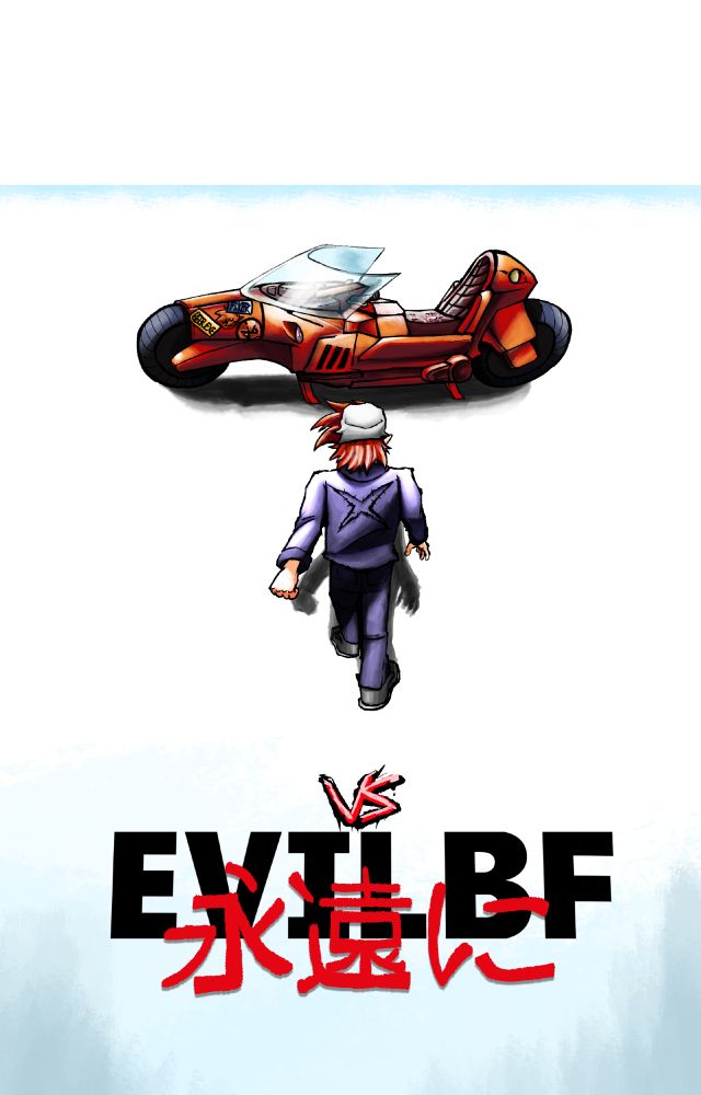VS EVIL BF FOREVER parody poster