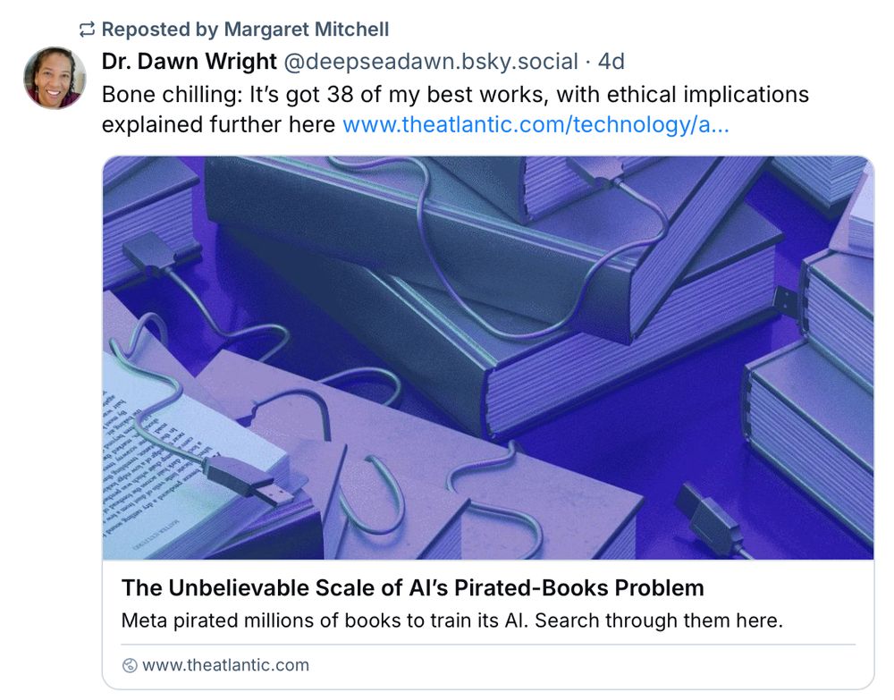 AI's pirated book problem