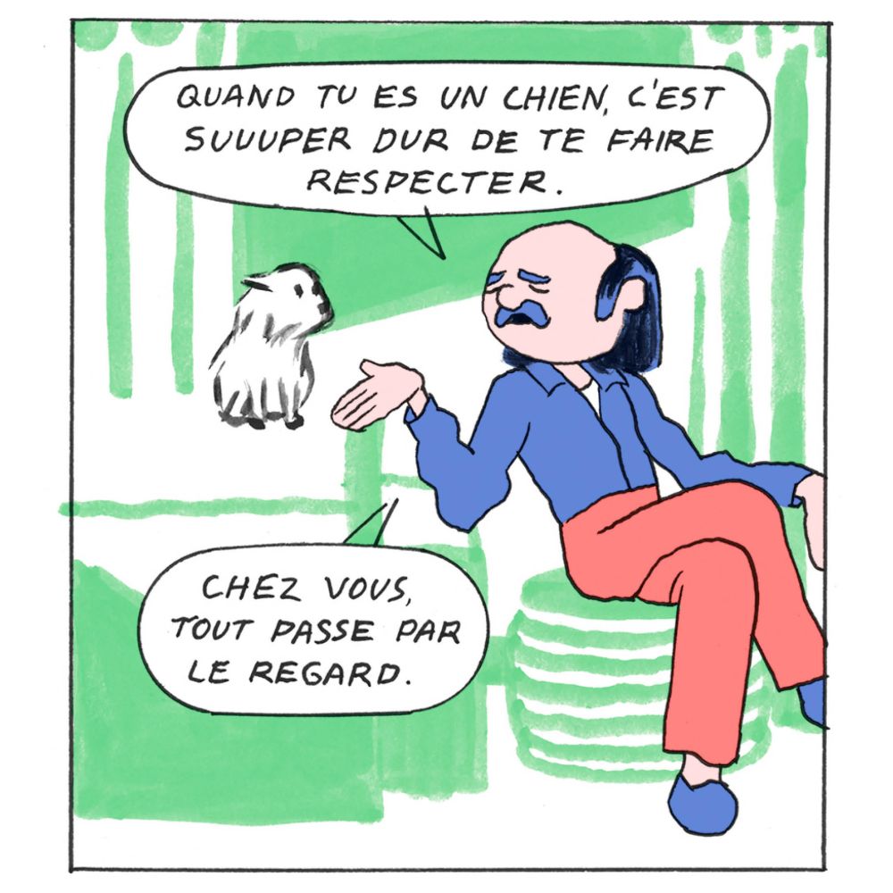 C'est une case de bande dessinée.