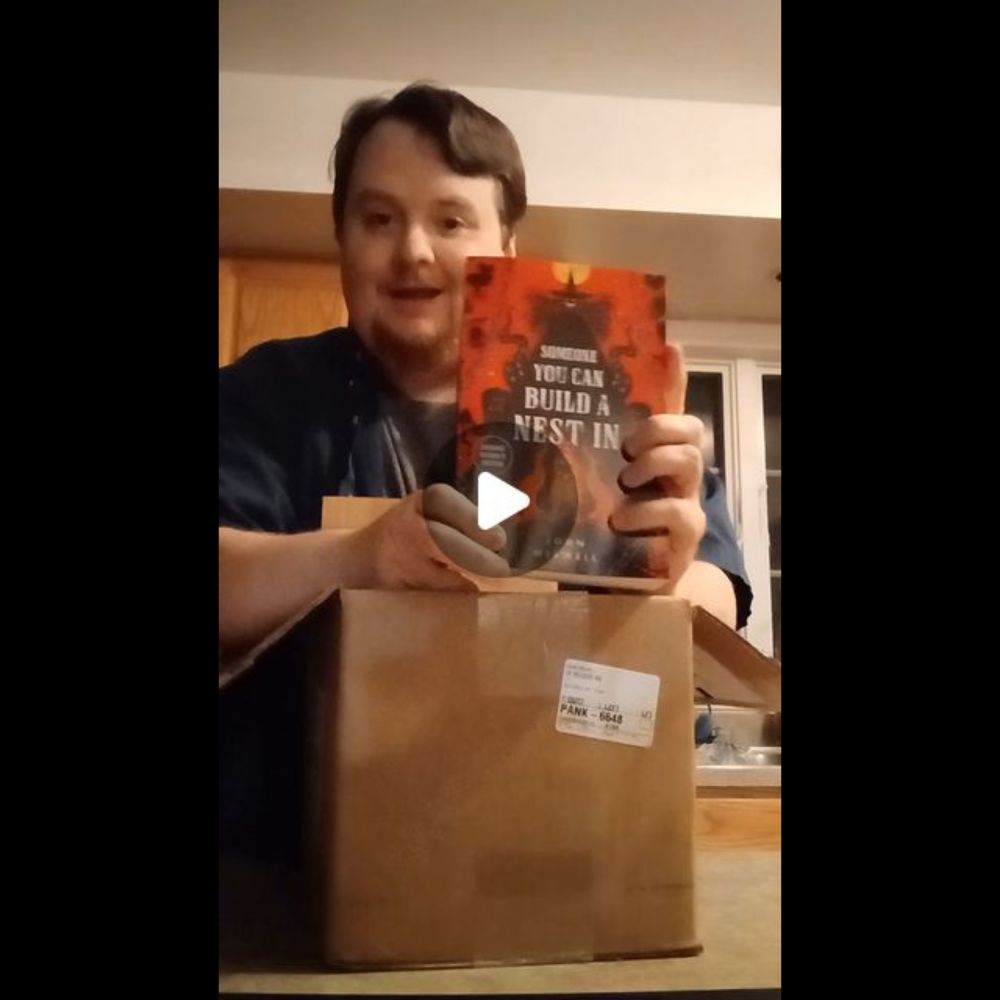 John Wiswell on Instagram: "Wherein a grown man unboxes his debut Fantasy novel the only way he can:...