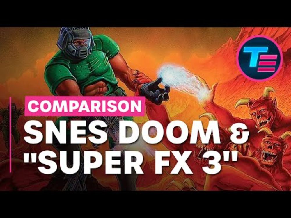 Super FX 3 Is Real - SNES Doom 1995 Compared to LRG's 2025 Upgrade