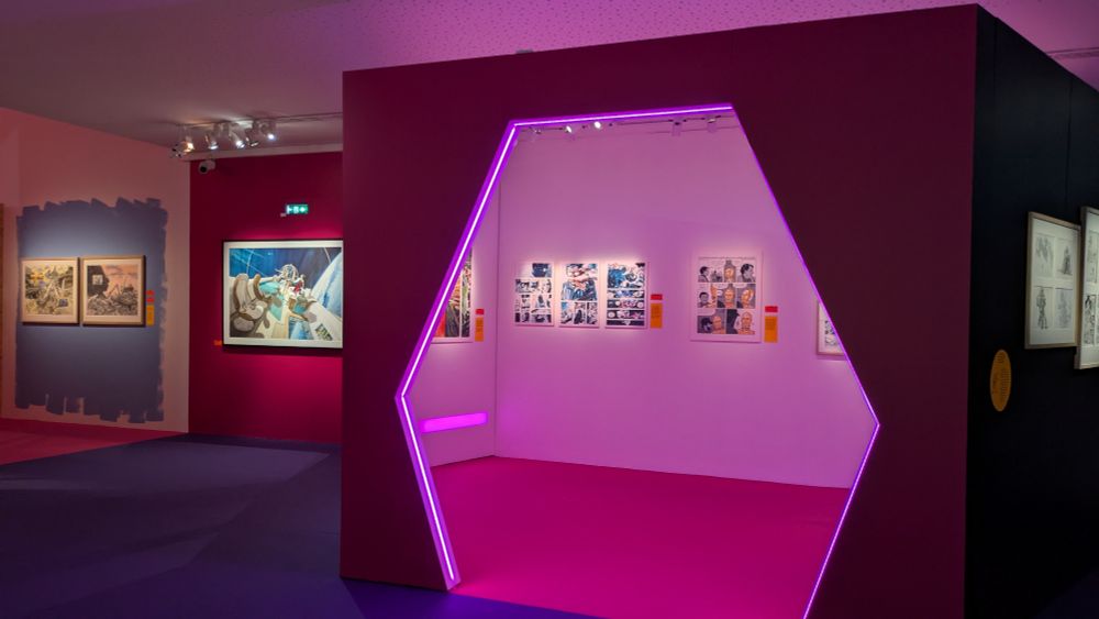 Exposition SF Plus loin au musée de la bande dessinée d'Angoulême 