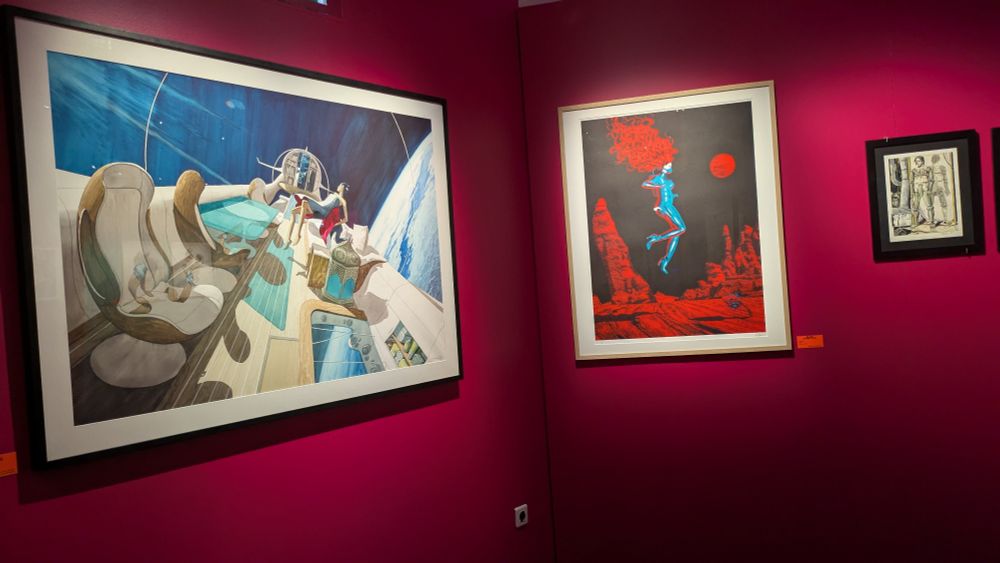 Exposition SF Plus loin au musée de la bande dessinée d'Angoulême 