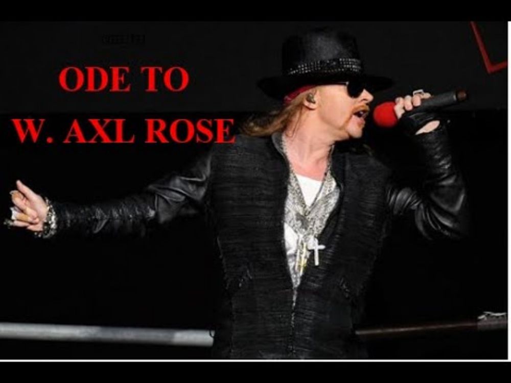 Ode To W. Axl Rose (A little prayer/chant to celebrate Axl's life) #ShinodaProduceMe