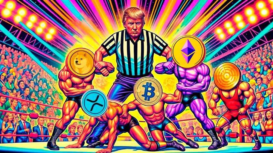 Top 5 Cryptos to Watch in 2024 Election – How the Policies of Donald Trump Could Impact BTC, ETH, XRP, and DOGE