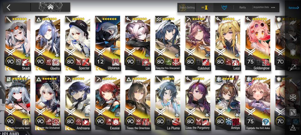 Mobile Game Arknights : Abyssal Hunters 