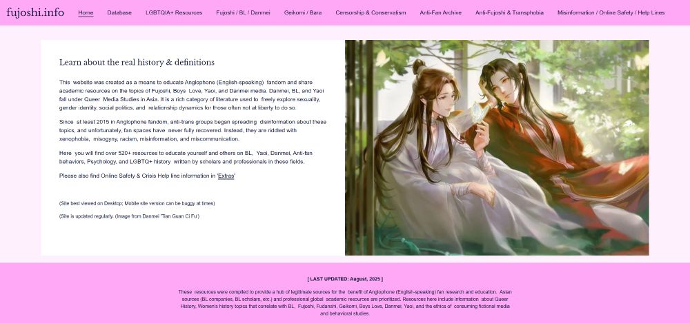 updated fujoshi.info site 