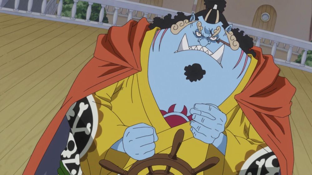 Jinbe at the wheel of the sunny