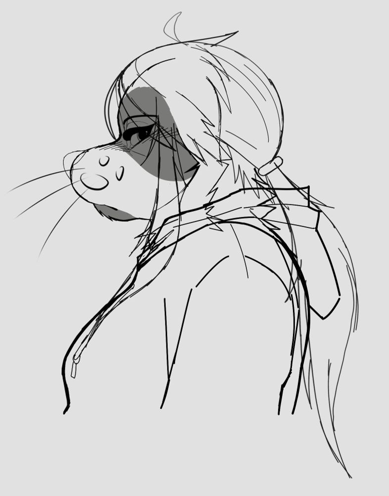 Sketch of my sona; Luca