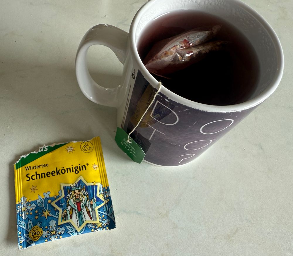Tasse Wintertee „Schneekönigin“