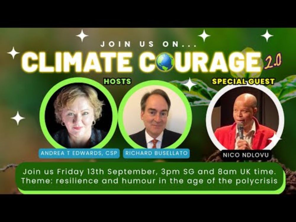 Climate Courage: resilience and humour in the age of the polycrisis